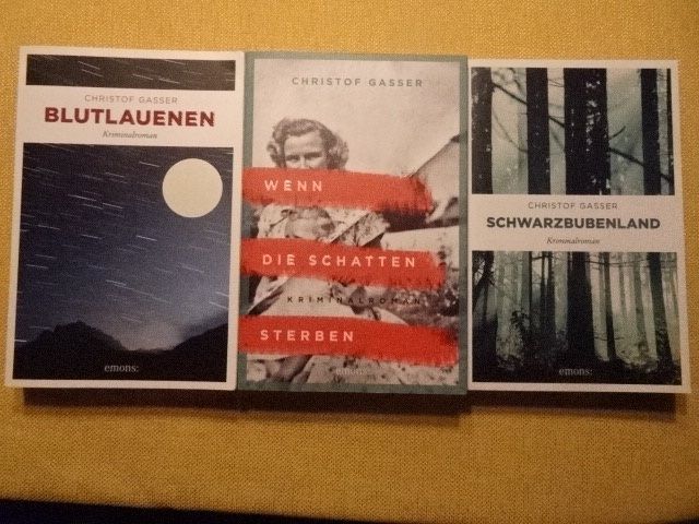Bücher: 8 Titel zur Wahl von Christof Gasser - CH-Krimis aus SO – Gebraucht aus Oberweningen von Gerini 4