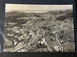 AK mit Flugaufnahme von Bruggen St. Gallen