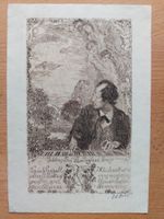 Exlibris Amadeus Dier - Original Radierung signiert