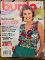 Burda juin 1990 / tout pour les vacances