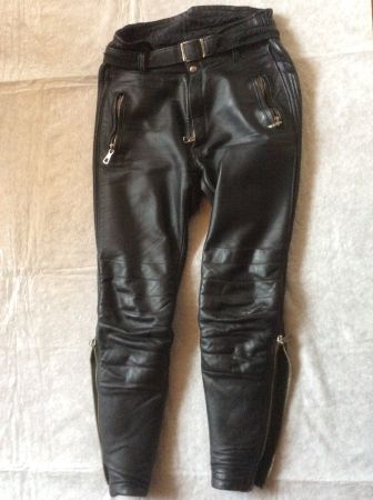 Damen Motorrad-Lederhose Gr. 38