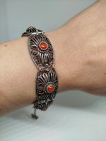 Silber Armband mit Koralle Vintage Rarität