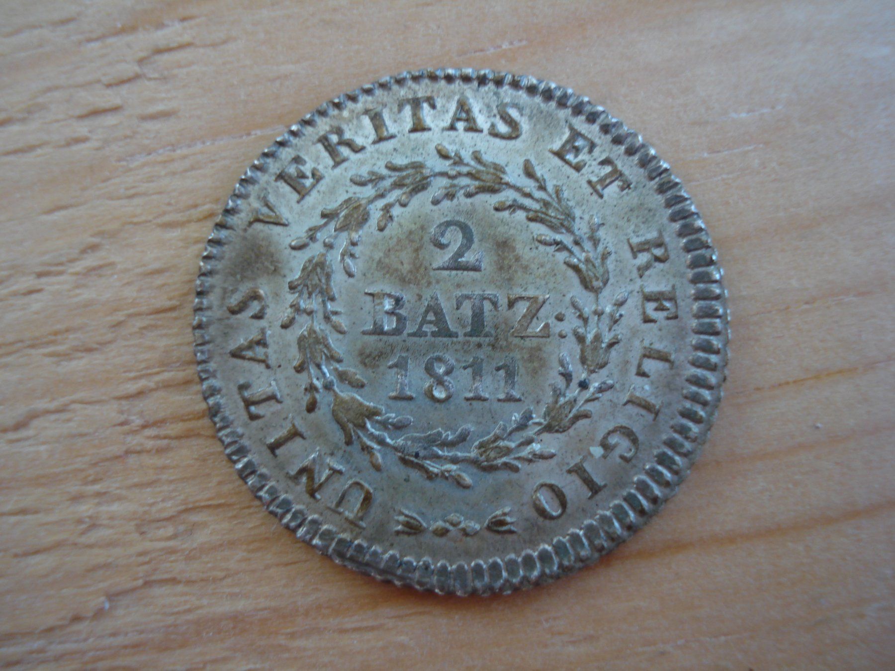Tutti le monete: (D) Uri 2 Batz 1811  UNZ-STGL – Usato da Erlach venduto da Net-Coins 1
