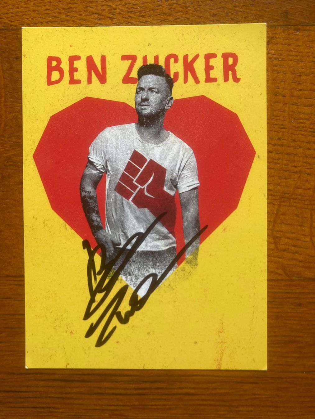 Autogramme: Ben  Zucker  /  orig. AK – Neu (gemäss Beschreibung) aus Lovens von Traktor69