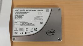 Intel SSDSC2BA400G3 S3700 400GB SATA SSD Festplatte, gewipt