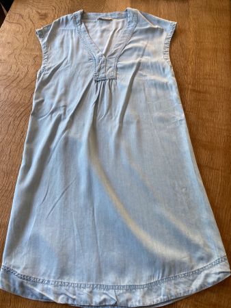 *natura* JEANSKLEID/KLEID Gr.36/S /Bio / leichtes JEANSKLEID