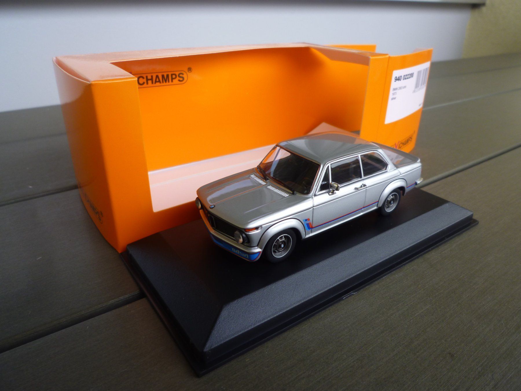 BMW Modellini d'auto: BMW 2002 turbo (1973) – Nuovo e nell'imballaggio originale da Flawil venduto da Imperiosud 6