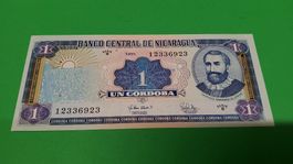Nicaragua 1 Cordoba Banknote, Jahr 1995,