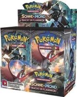 Pokémon Nacht in Flammen Display (DE)