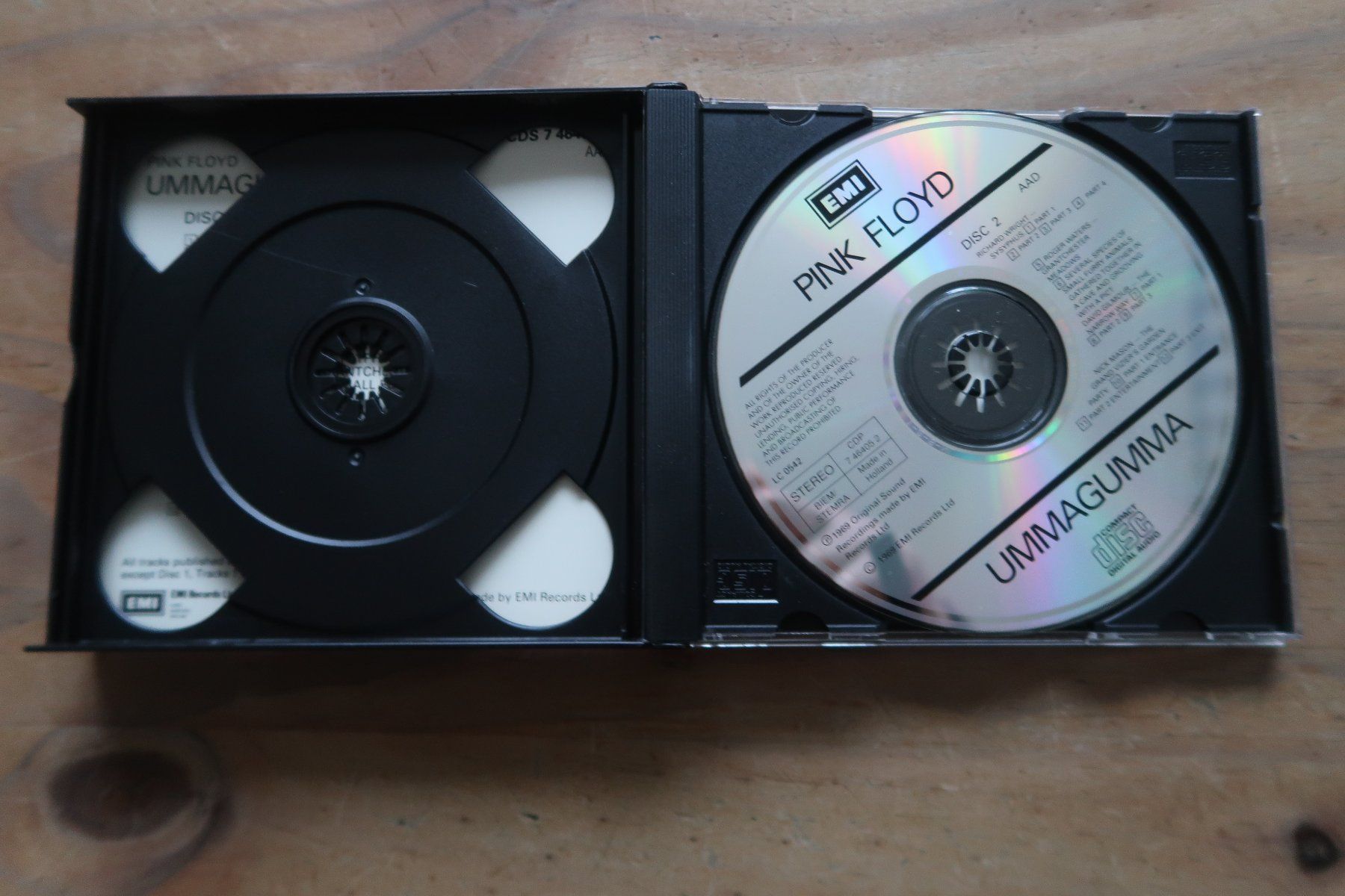 CD: PINK FLOYD - UMMAGUMMA - 2x CD – Usato da Basel venduto da Patiscat 4