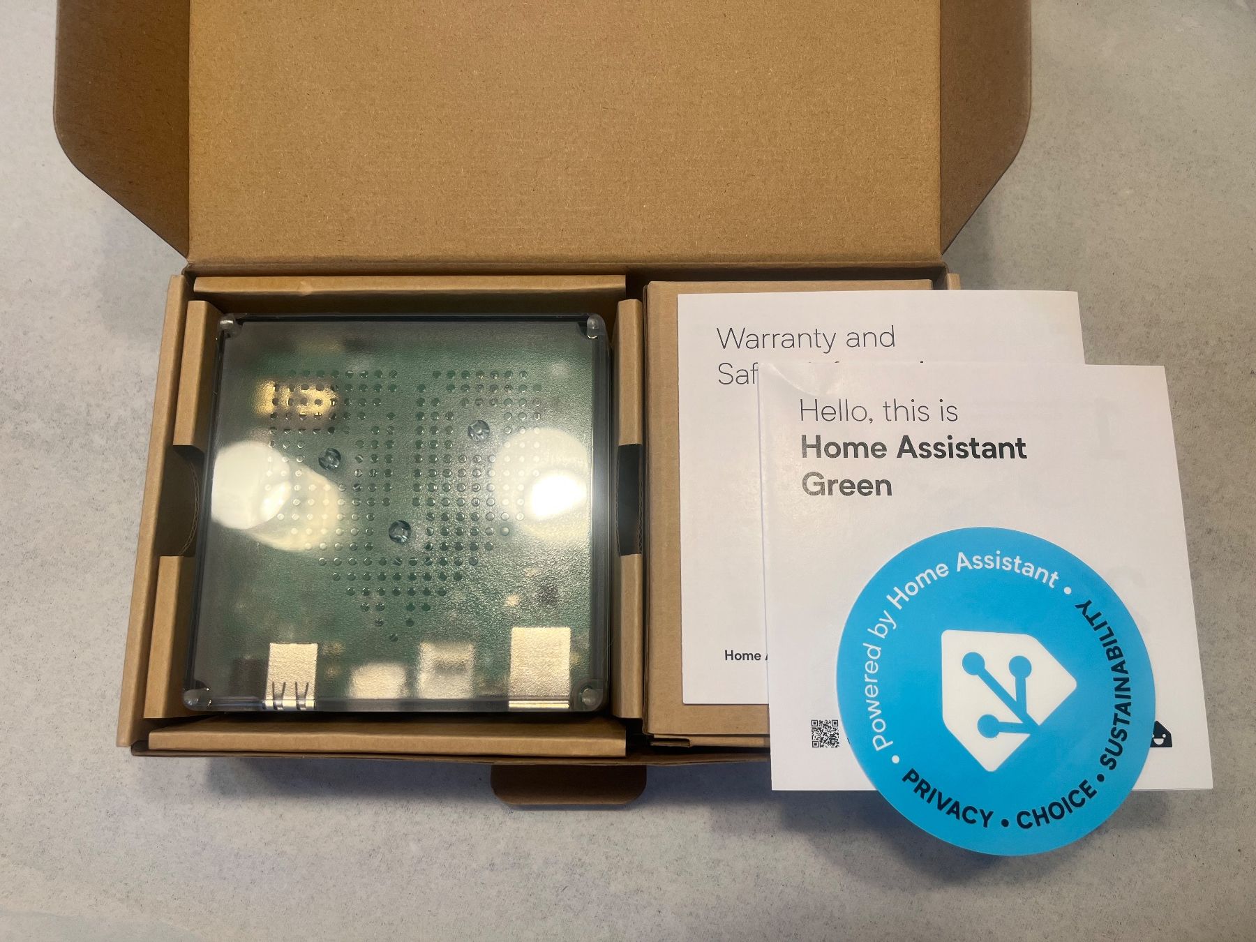 Componenti elettronici: Home Assistant Green Box von Nabu – Nuovo (secondo la descrizione) da Burgdorf venduto da A006972 2