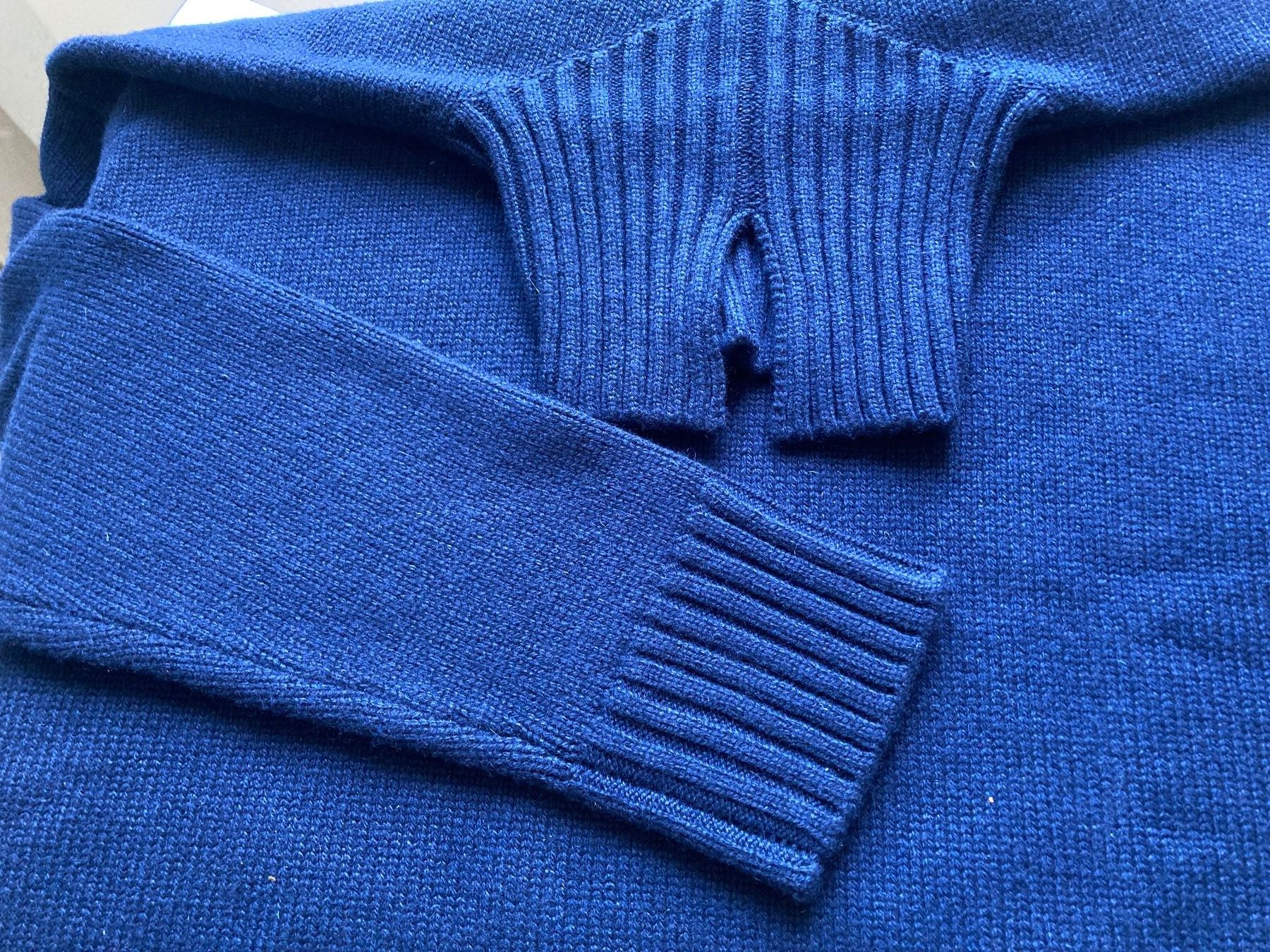 Jil Sander Pullover & Sweatshirts: Jil Sander Kaschmere Pullover dunkelblau, Gr. 36, NEU! – Neu und originalverpackt aus Zürich von cec_g78g 2