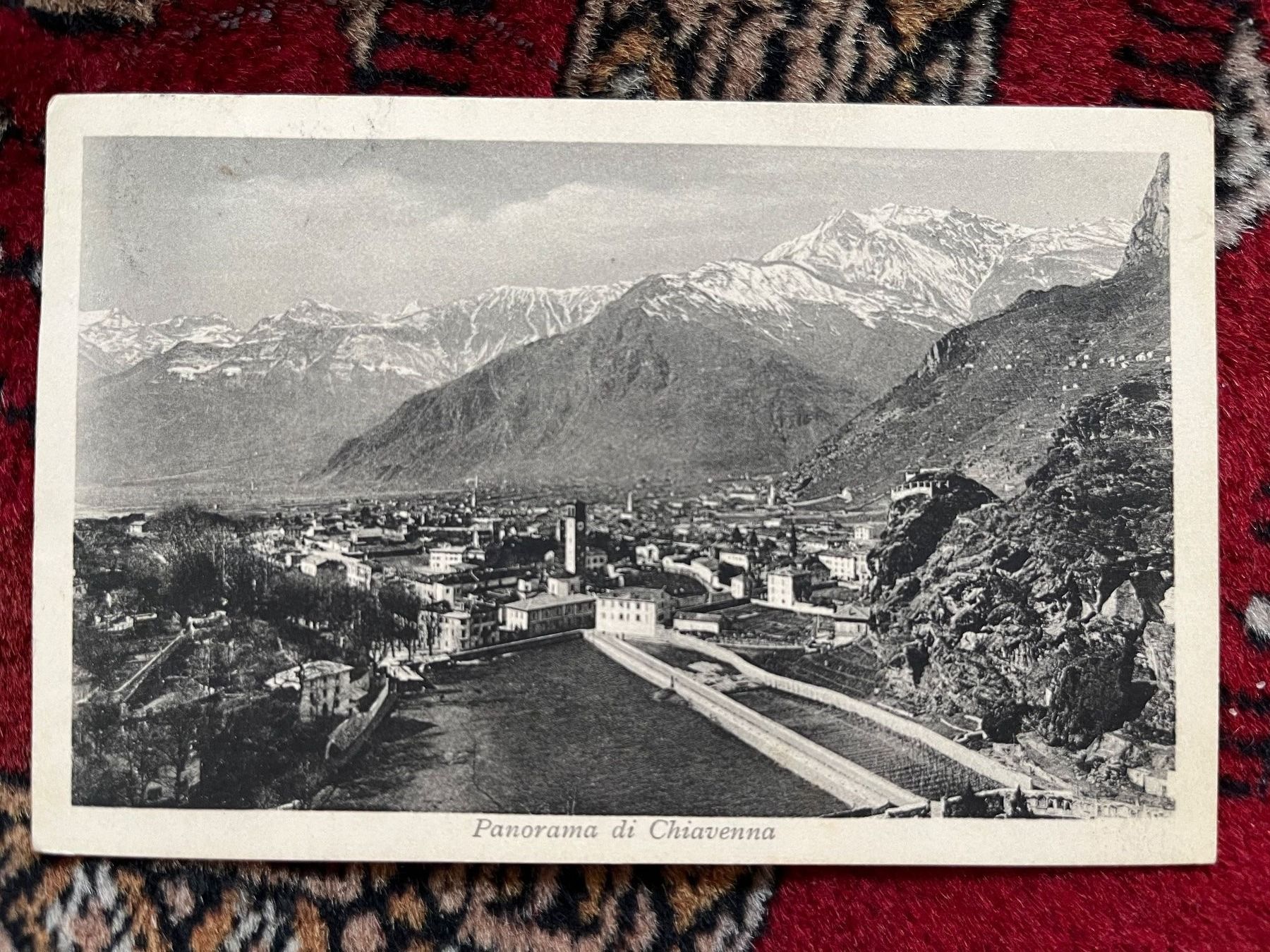 Cartes postales: Alte Ansichtskarte : Chiavenna 1913 – D'occasion à Stetten AG par Brissago25