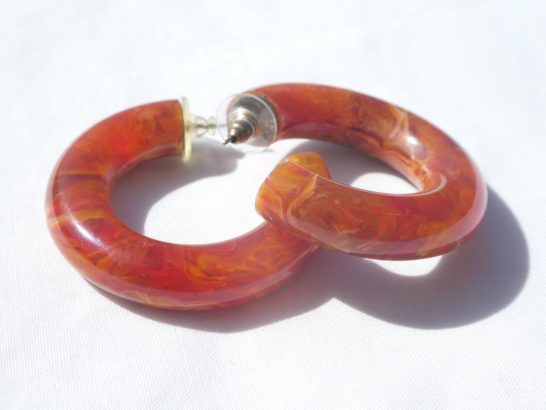Ohrringe & -stecker: Vintage Creolen, Modeschmuck – Gebraucht aus Gattikon von kaandooh 1