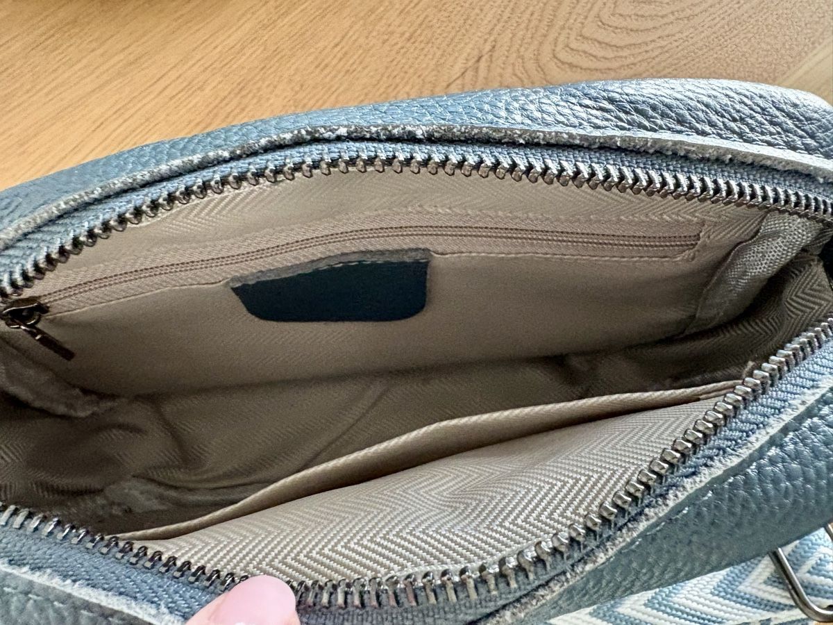 Borse da donna: Schicke Crossbody-Bag / Blau – Nuovo (secondo la descrizione) da Rothenburg venduto da QueenofShopping1 1
