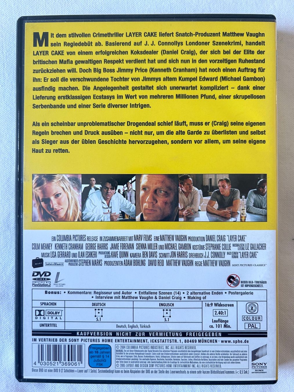 Alle DVDs: DVD "Layer Cake" - Gangsterfilm – Gebraucht aus Sierre von sevenworlds 1