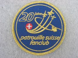 ABZEICHEN  PATROUILLE SUISSE FANCLUB