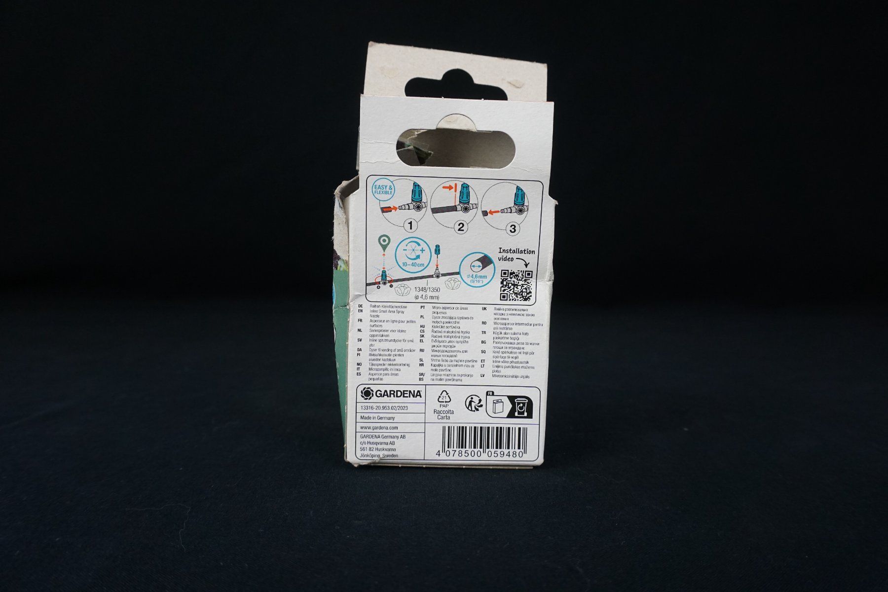 Gardena Sanitari: Gardena Micro-Drip-System Reihen-Kleinflächendüse – Nuovo (secondo la descrizione) da Pratteln venduto da Restwert_Pratteln 1
