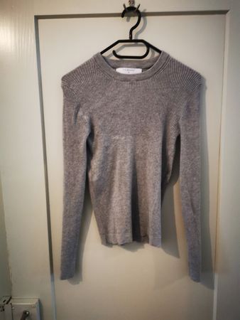 Grauer Strickpullover von Primark, Grösse S, Top Zustand!