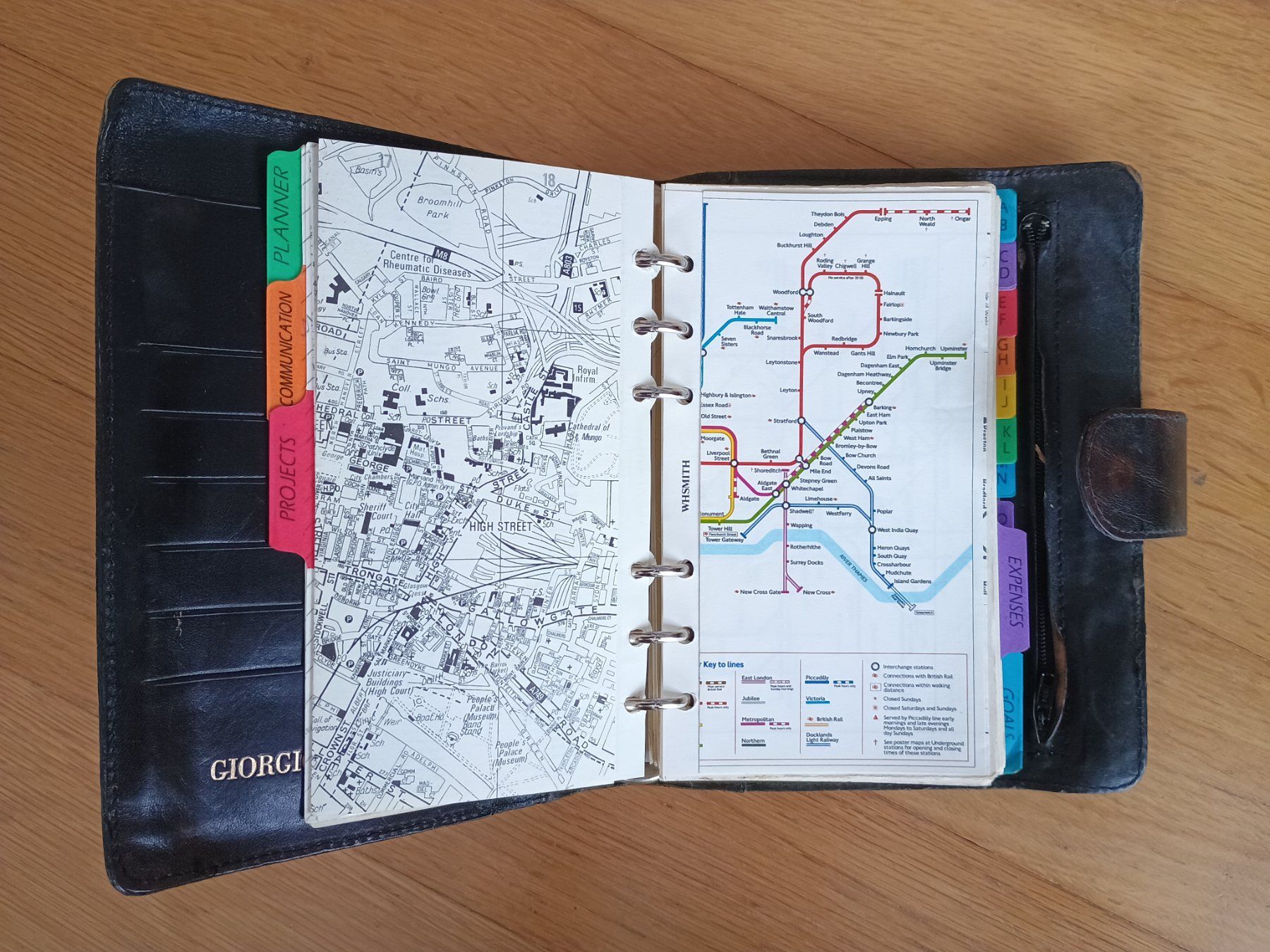 Kalender: Giorgio Ferrari DataMate Filofax – Gebraucht aus Luzern von Clansman 2