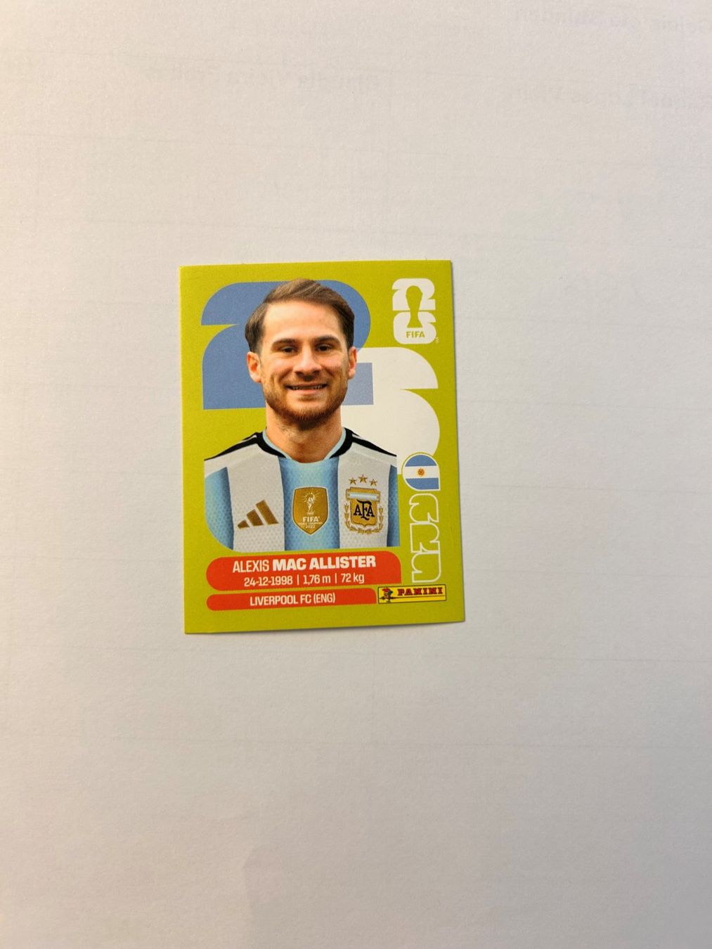 Panini Cartes à collectionner: Panini Sticker ARG9 – Neuf (Voir description) à Horgen par Sunshine_12399