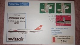 Swissair Zürich - Boston 28.03.1983