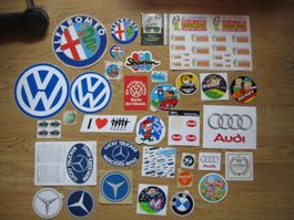 Autocollants vintage auto divers!
