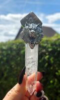 🐺 Bergkristall & Pyrit Zepter 🐺212g