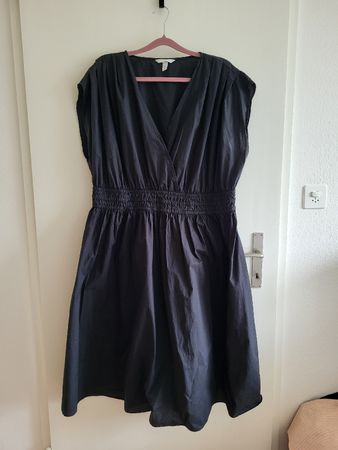 H&M Kleid schwarz Baumwolle Grösse XL guter Zustand