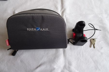 Rixen Kaul Lenkertasche mit Klickfix Halterung, 2 Schlüssel