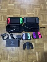 2x Nintendo Switch Mit Viel Zubehör 