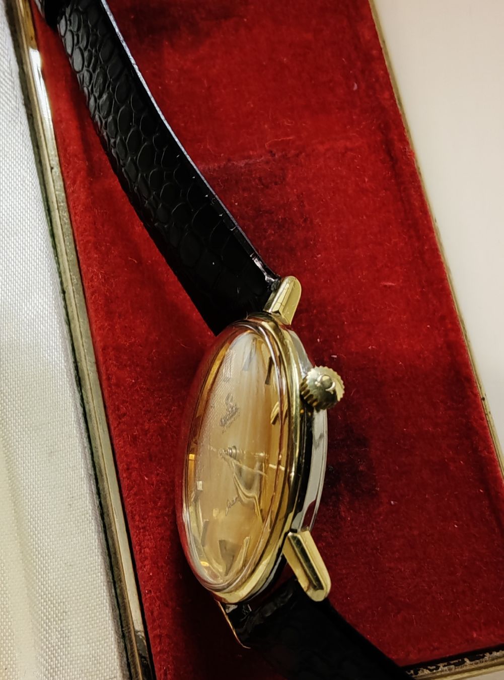 Omega Orologi: Omega Seamaster, 18k cadran léopard tropical réf 2846.2SC – Usato da Boll venduto da BollArtAntik 3