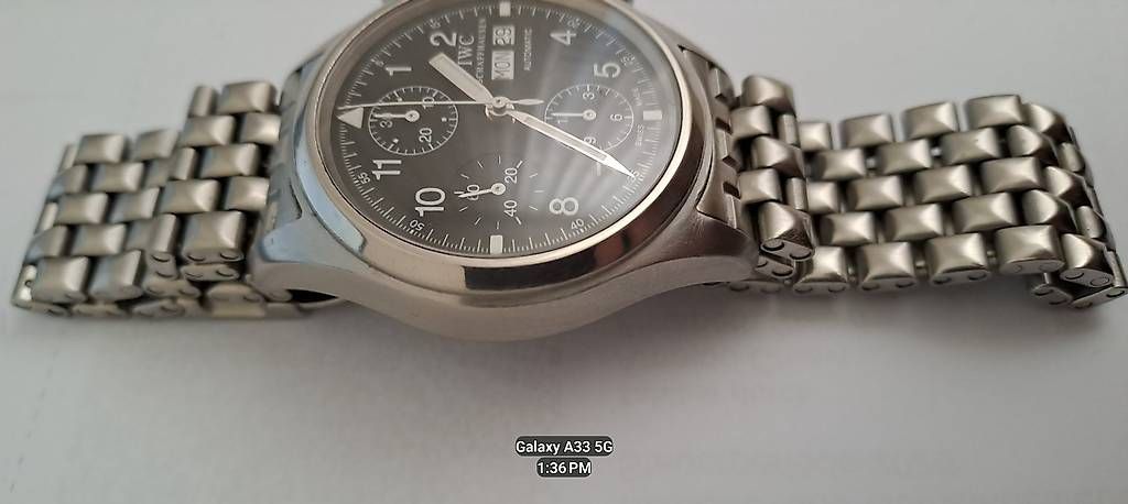 Montres: IWC 3706 Chronograph Automatik – D'occasion à Bichwil par Zeitlos48 2