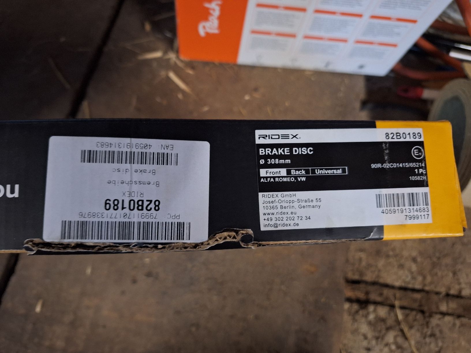 Volkswagen Tutti pezzi di ricambio auto: Bremsscheiben VW Touareg Vorne 2x – Nuovo (secondo la descrizione) da Herisau venduto da joe_g2br 3