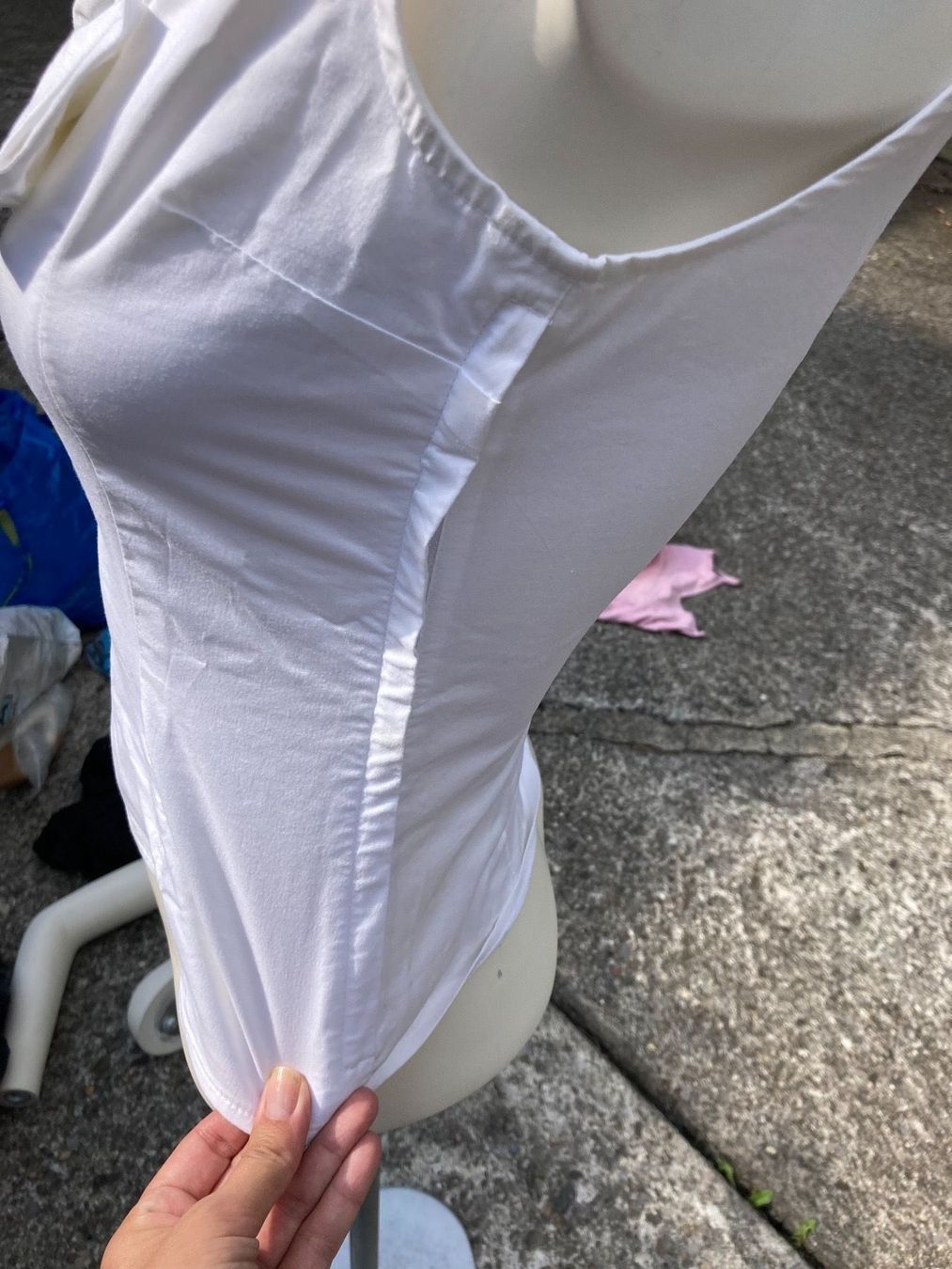 H&M Top: Top mit Schleife – Usato da Uster venduto da Kalici1 2