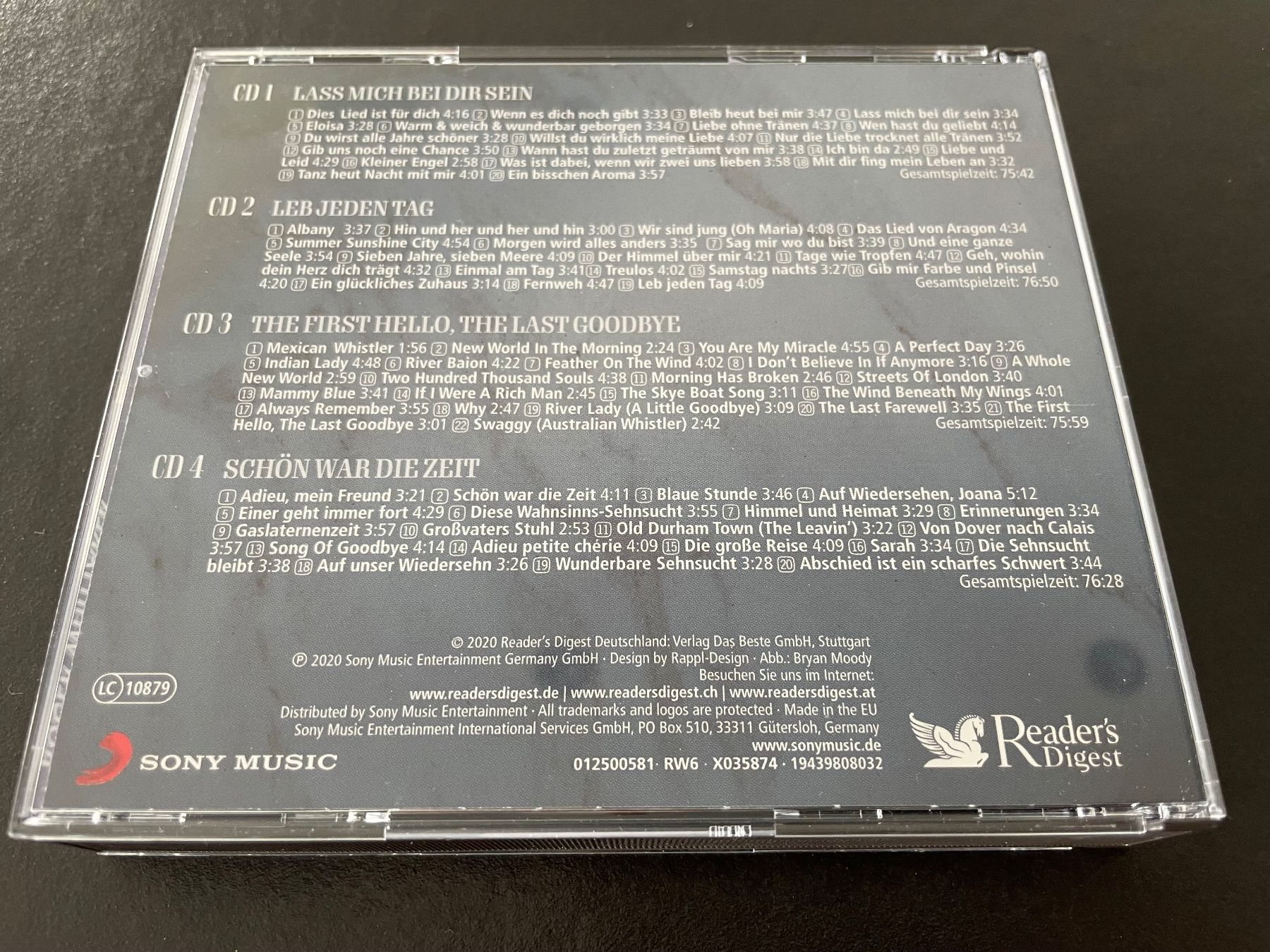 CDs: 4 CD Roger Whittaker - Abschied ist ein scharfes Schwert – Neu (gemäss Beschreibung) aus Klingnau von Quasimondo 1