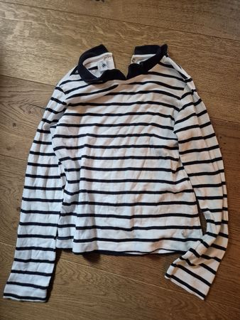 Petit bateau maedchen langarmshirt Gr.10j/140.