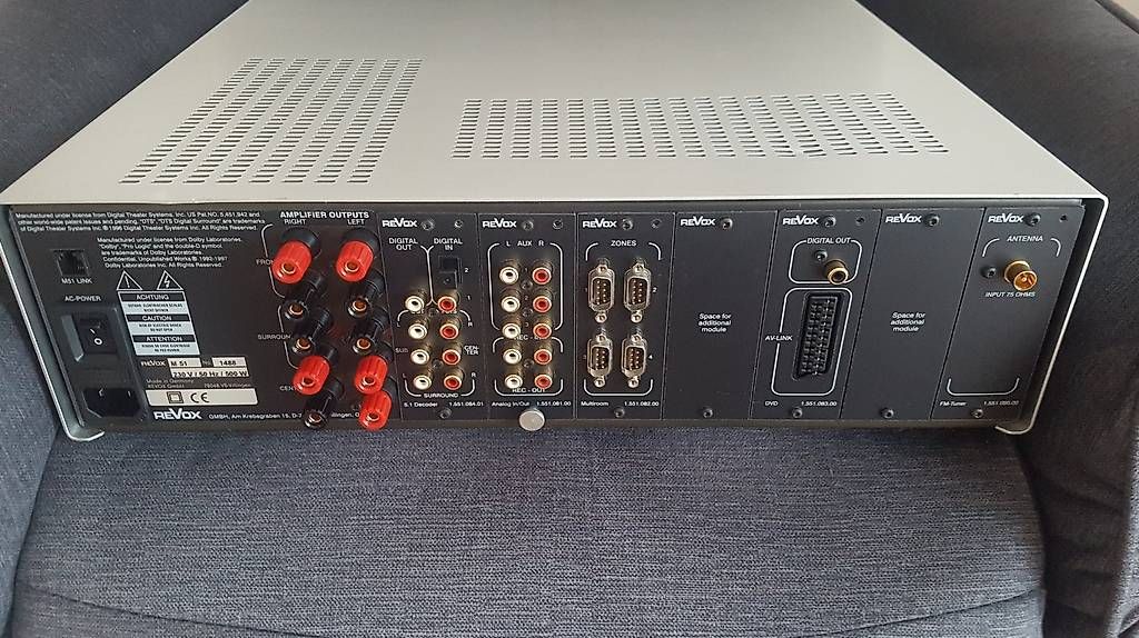 Verstärker: -REVOX-M 51-MODULAR AUDIO VIDEO SYSTEM – Gebraucht aus Hünenberg von revne 1