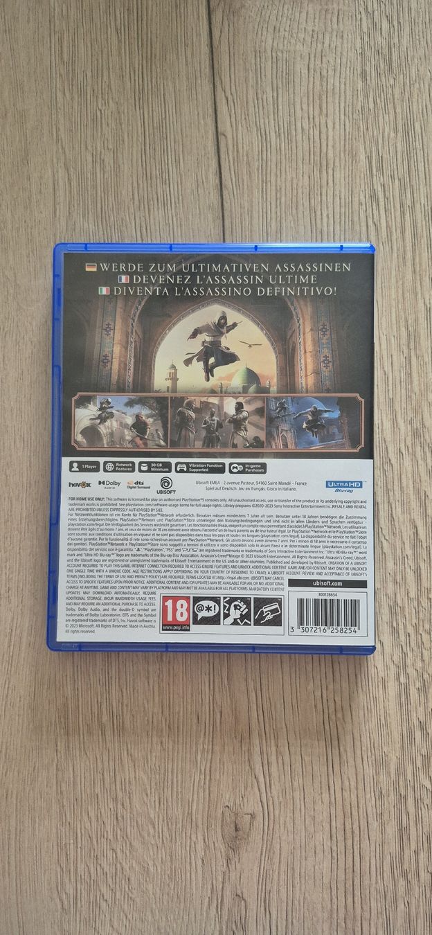 Giochi: Assassin's creed Mirage -PS5 – Nuovo (secondo la descrizione) da Thônex venduto da Sebabastien 2