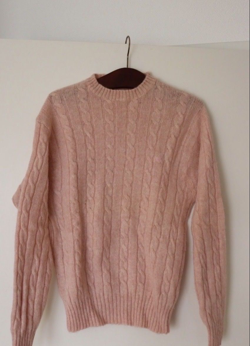 Maglioni & Felpe: Emporio Armani Wollpullover, Rosa Zopfmuster, Gr. L – Nuovo (secondo la descrizione) da Bülach venduto da noe_zsg8