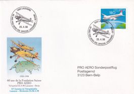 60 Jahre Pro Aero Sonderflug Lausanne - Bern 1998