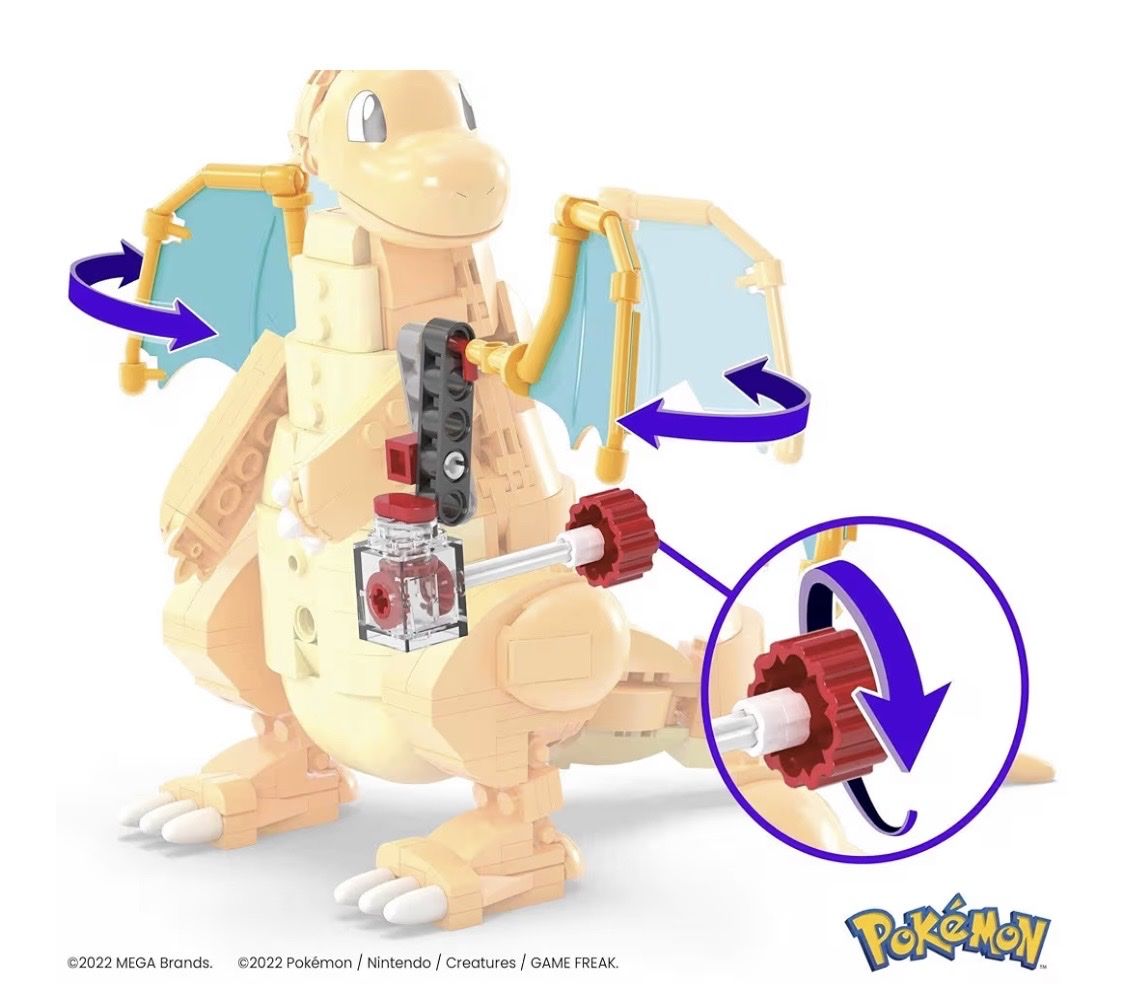 Mega Kit di costruzioni: Pokémon Dragonite Bauset – Usato da Rottenschwil venduto da gle81 6