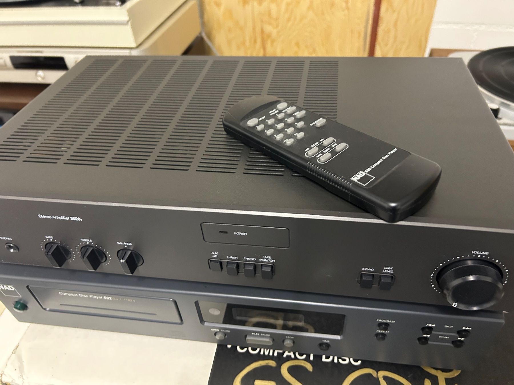 Nad Amplificatori: NAD 3020i & NAD CD502 Collectors Items – Usato da Baar venduto da AAT5 2