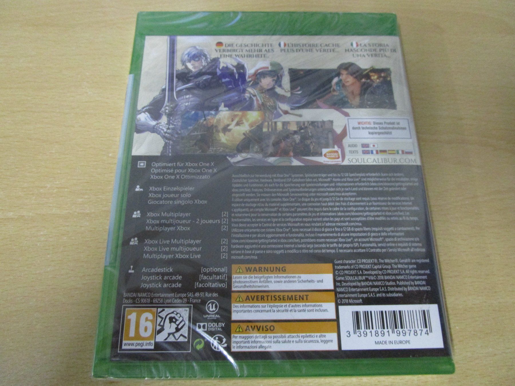 Microsoft Spiele: Soul Calibur 6 - Xbox One - NEUWARE - X1 – Neu und originalverpackt aus Goldau von agestuffer 1