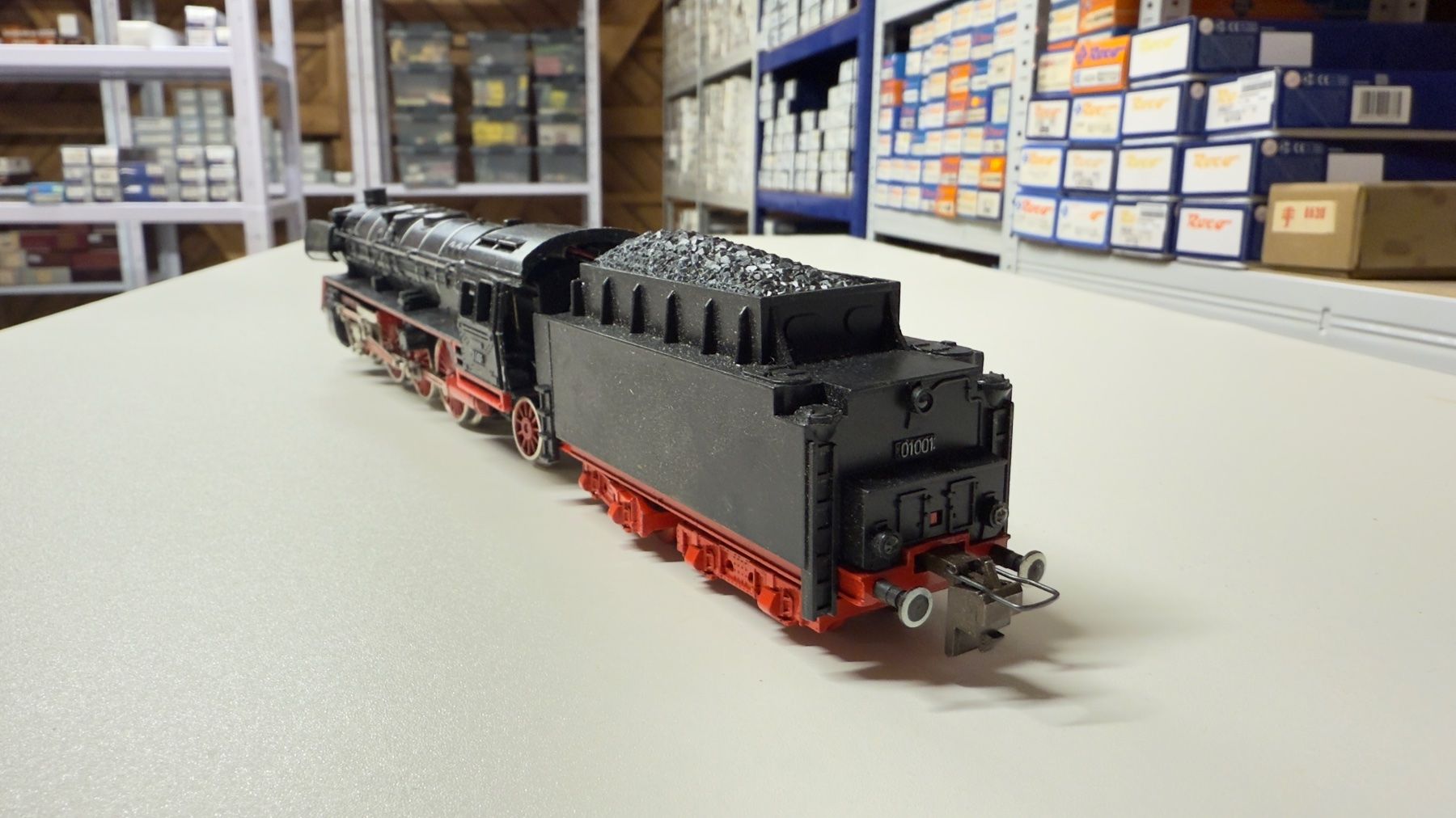Trix Modellini di ferrovie: Trix Express Dampflok 3.Leitersystem H0 in OVP – Usato da Schlieren venduto da rat_lq6b 4