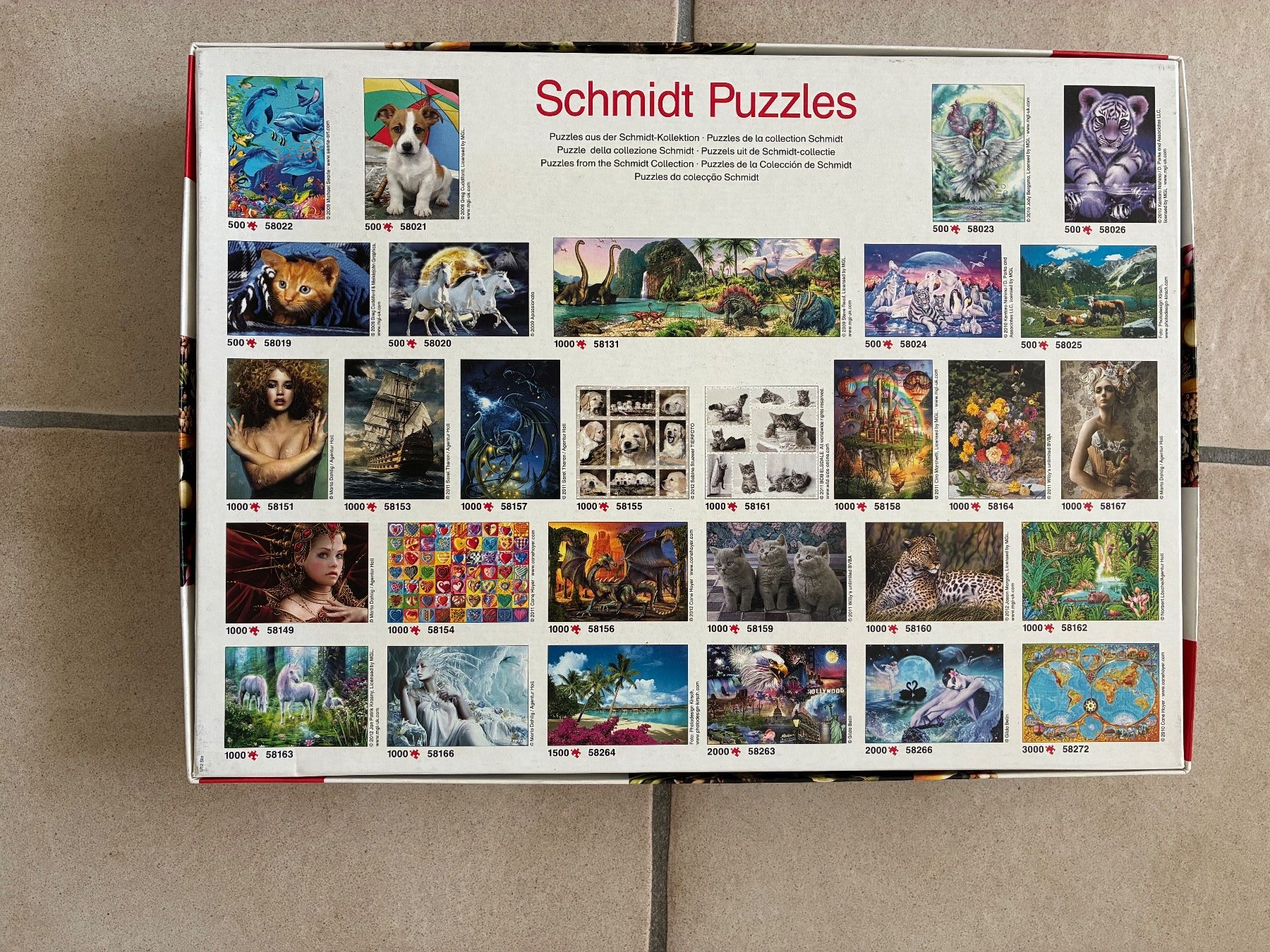 Puzzles: Schmidt Puzzle 1000 Teile - Küchen-Potpourri – Gebraucht aus Gelterkinden von No_free_name 2