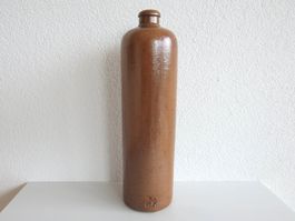 braune Tonflasche, 1 l
