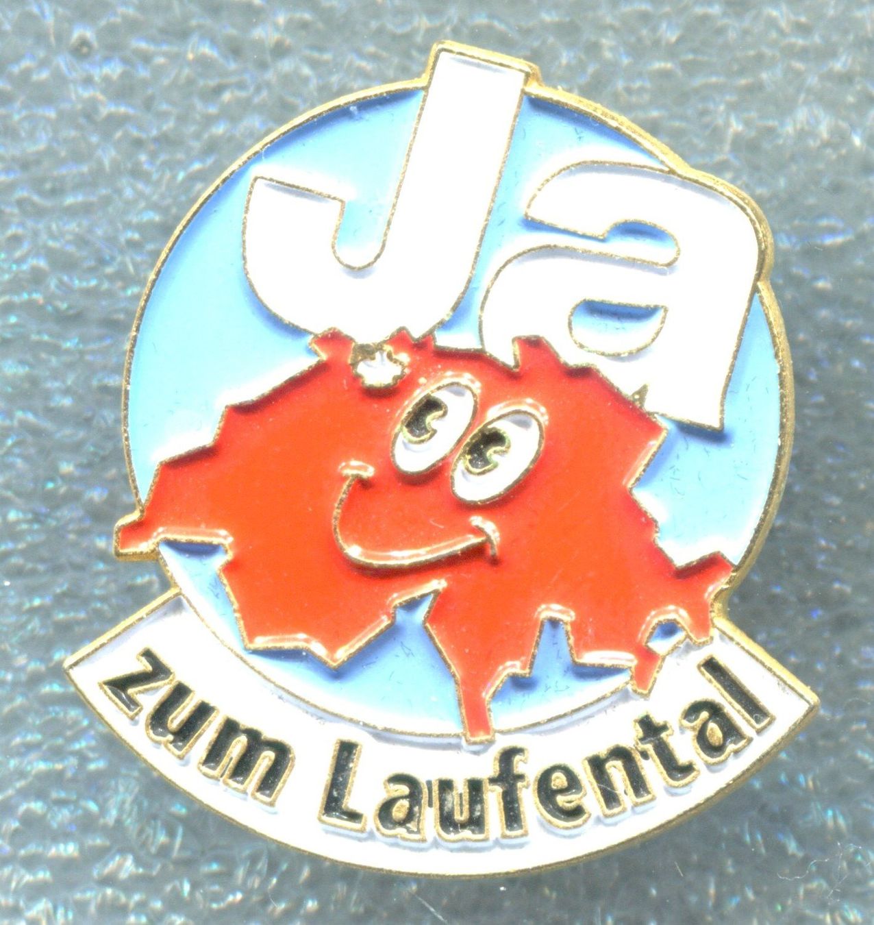 Plaketten & Abzeichen: Ja zum Laufental – Gebraucht aus Winterthur von Sammleroase