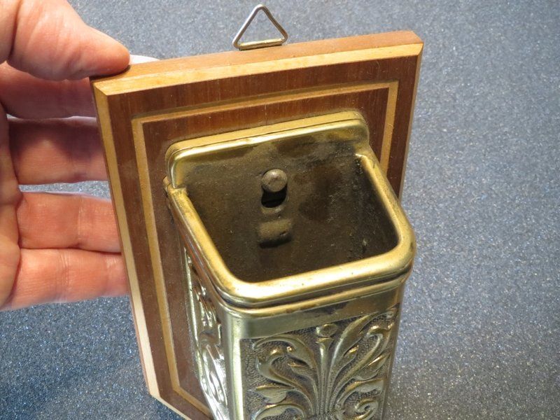 Aschenbecher: Antiker Bahn-Aschenbecher wahrscheinlich Jugendstil Messing – Gebraucht aus Olten von Maniac63 2