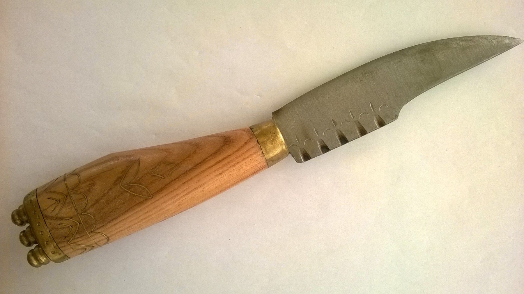 Besteck: Couteau style Bèrbère bois avec fourreau BE – Gebraucht aus Fontainemelon von cathare67 2